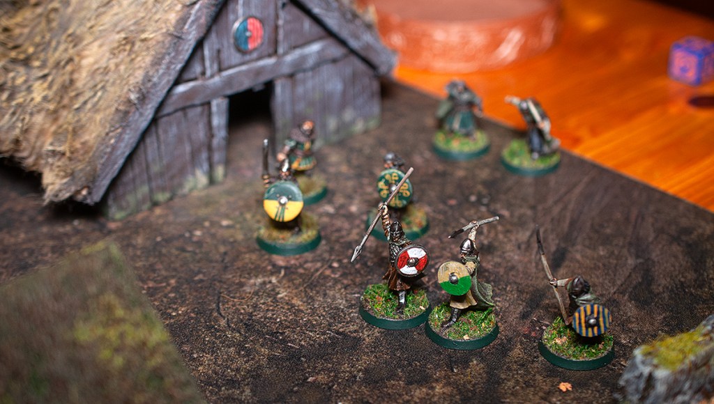 Miniatures defending the homestead