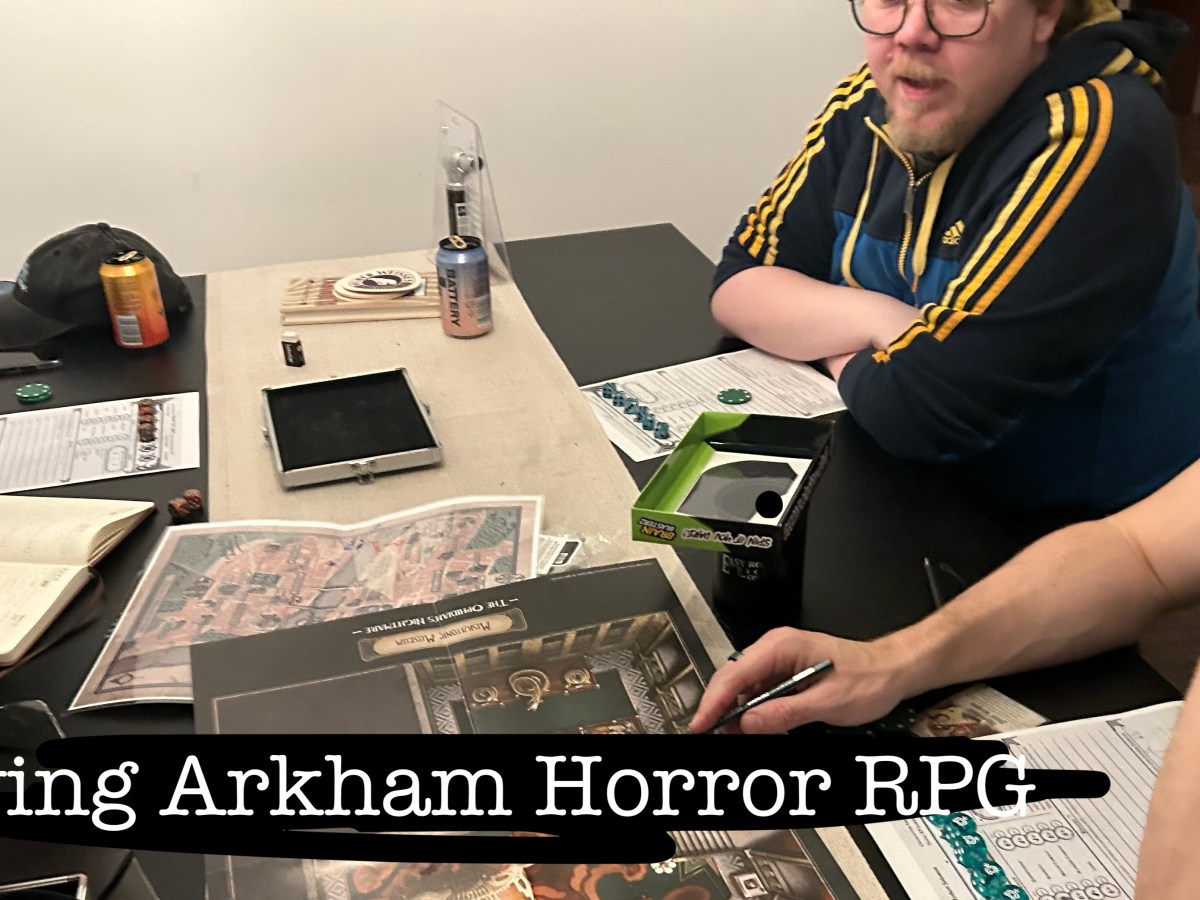 Playing Arkham Horror&nbsp;RPG