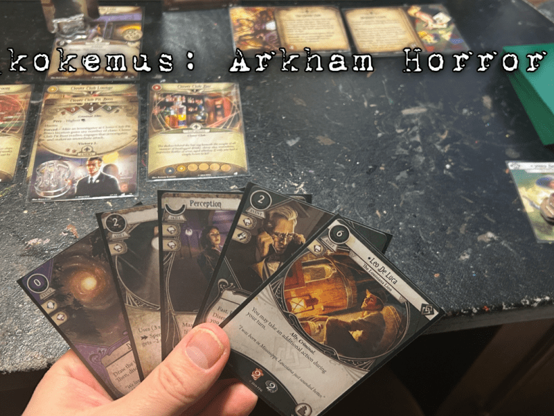 [Pelikokemus] Arkham Horror LCG (True&nbsp;Solo)